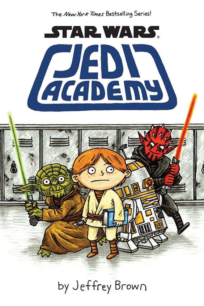 Cover of Star Wars Jedi Academy graphic novel
