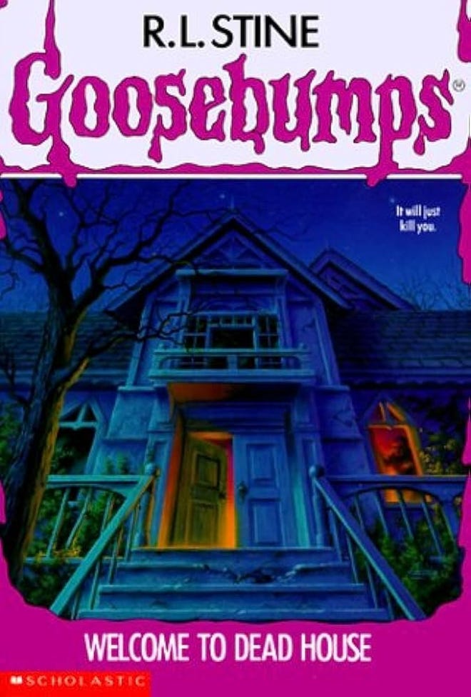 all goosebumps books