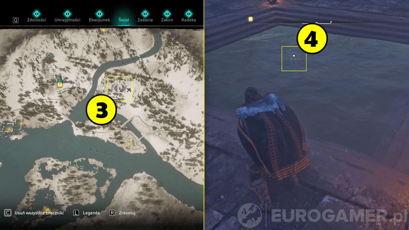 Assassins Creed Valhalla Mapa Skarbów Eurviscire Anglia Eurogamerpl