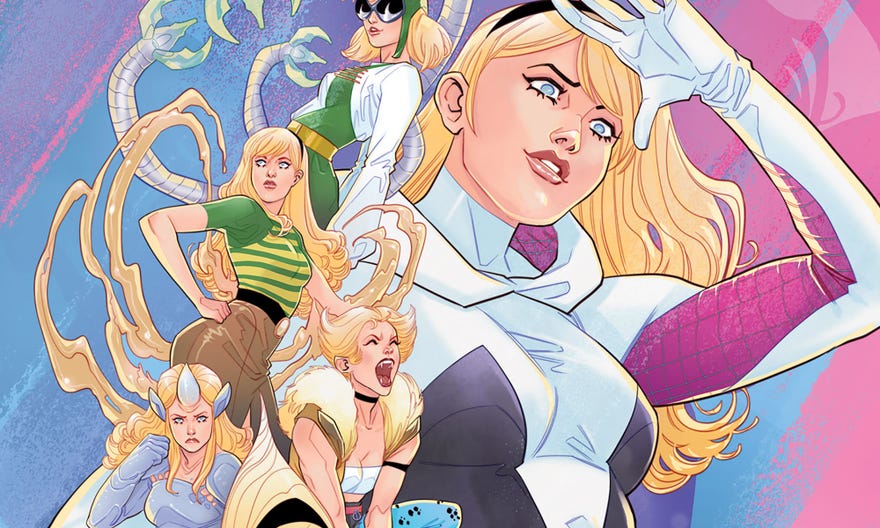 Spider-Gwen: Shadow Clones #5 variant cover