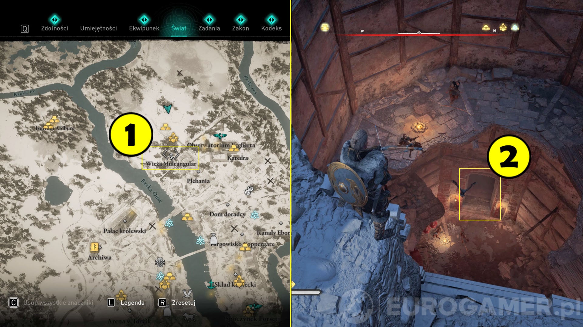 Assassin's Creed Valhalla wyposażenie Jorvik (Anglia) Eurogamer.pl