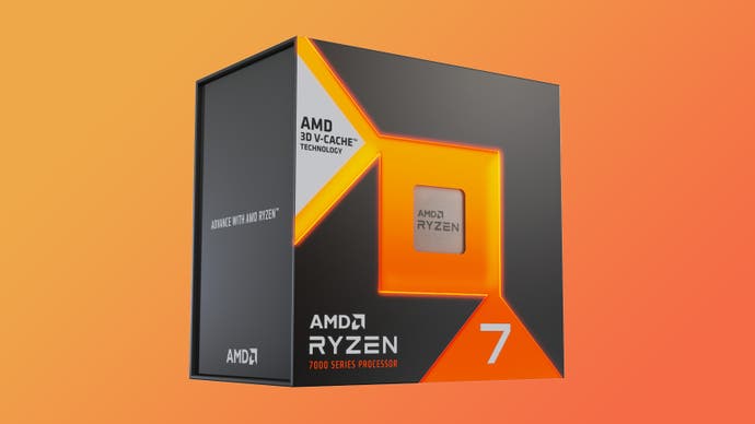 AMD Ryzen 7 7800x3d кутия, представена в ревюто на Digital Foundry с 1080p и 1440p показатели
