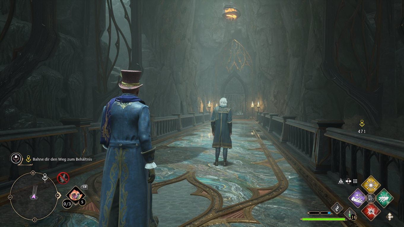 Hogwarts Legacy Das letzte Behältnis So schafft ihr das Finale in der Höhle der Hüter