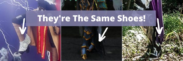 Shoe Slip Cover and Armor Tutorial