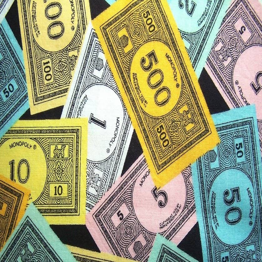 80 scatole francesi di Monopoli contengono soldi veri