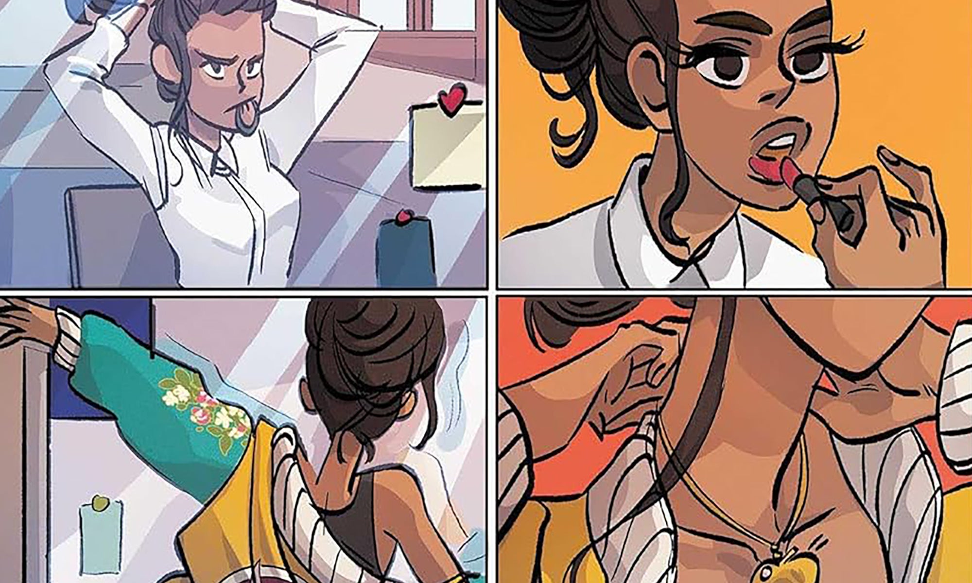 A Latina Snow White inspired tale with the gay equivalents of the seven dwarves blossoms in Eat Your Heart Out