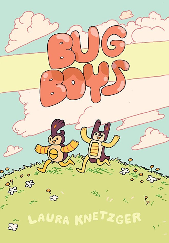 Cover of Bug Boys, featuring two bugs