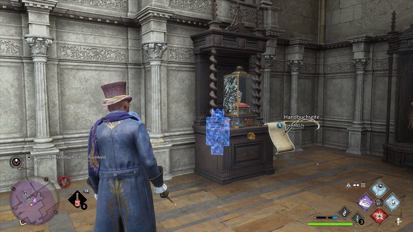 Hogwarts Legacy Geschichte der Zauberei, Unterrichtsstunde