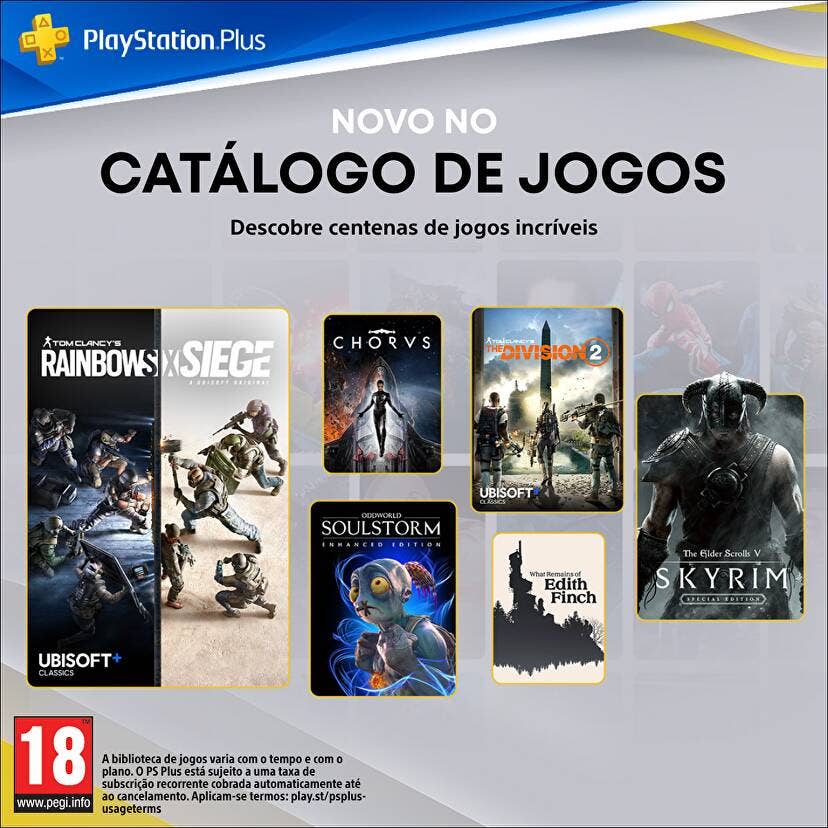 Jogos PS Plus Extra e Premium de julho já disponíveis