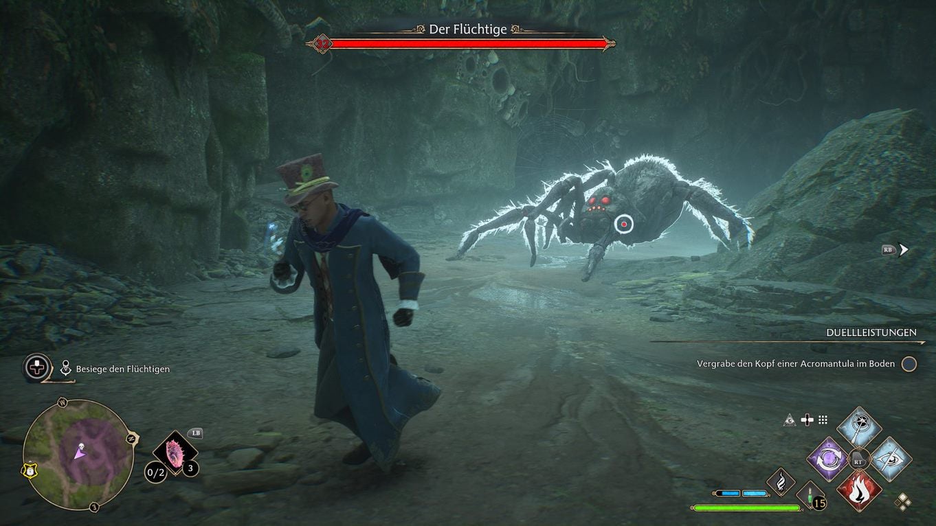 Hogwarts Legacy Flüchtige Begegnung Höhle des Flüchtigen, Erbstück von Milo finden Eurogamer.de