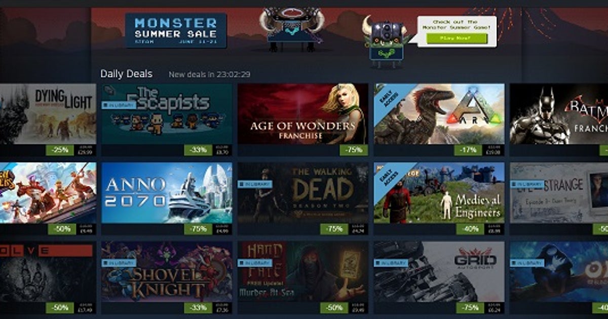 Best Steam Summer Sale Deals Day 8 Rock Paper Shotgun