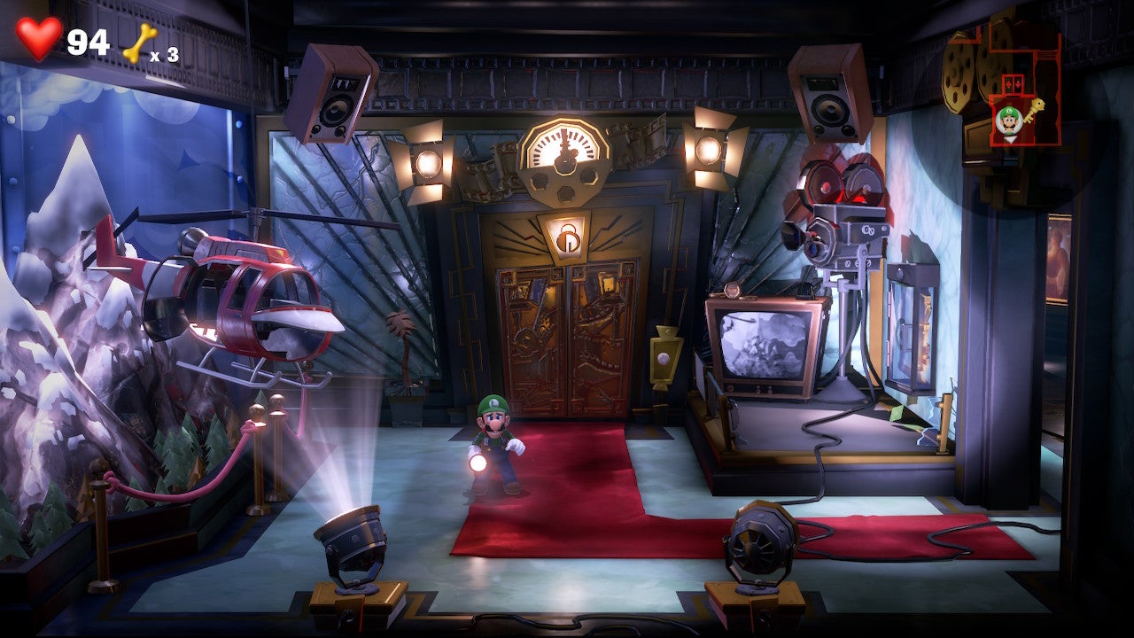 Luigi's Mansion 3 8. Etage Wie ihr dem Regisseur Morty das Megafon