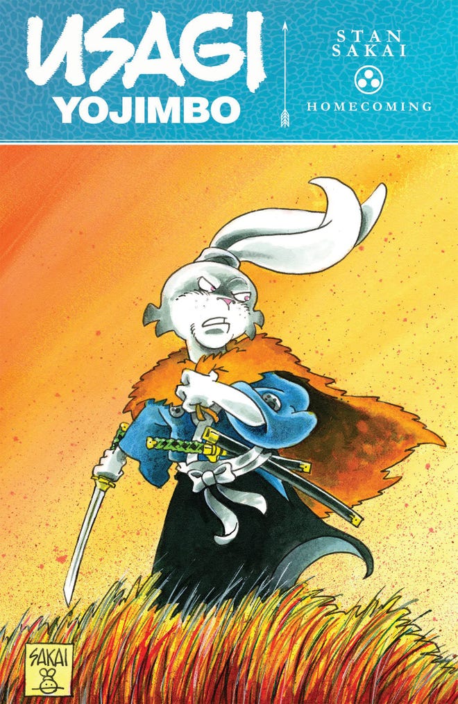 Cover of Usagi Yojimbo trade paperback