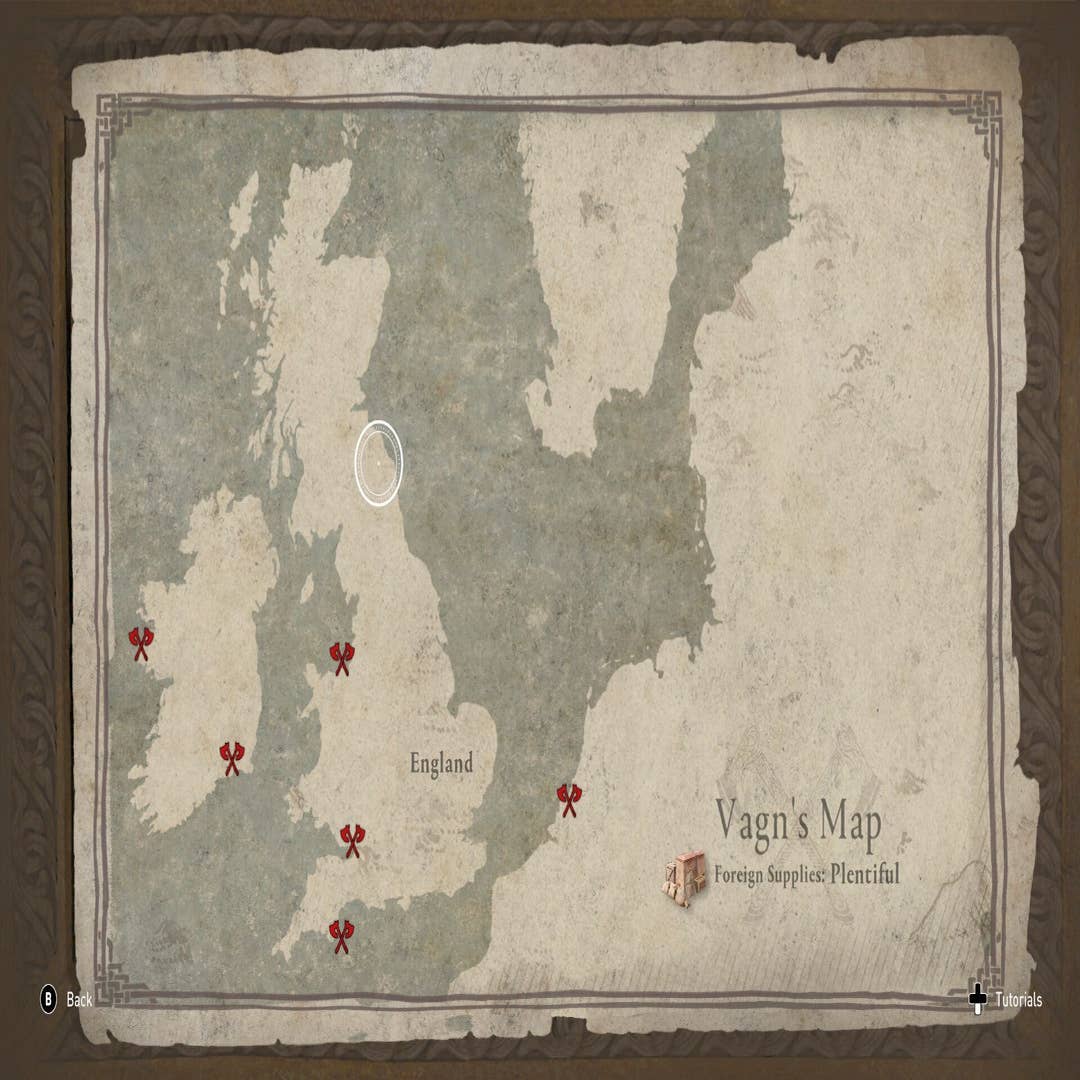 Map of Assassin's Creed Valhalla compared to - Maps on the Web