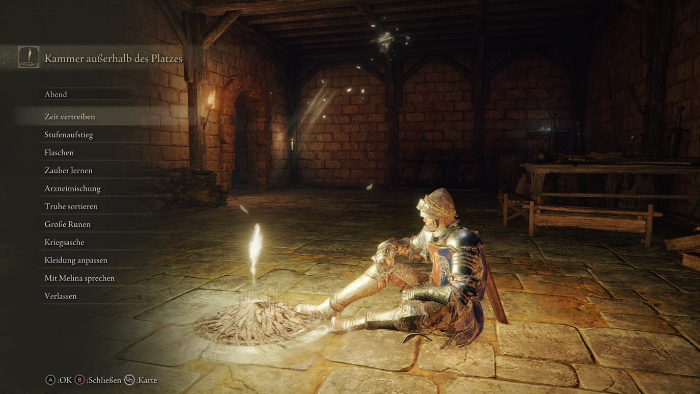 Elden Ring Schloss Rotmähne betreten, Unpassierbare Brücke und der Teleporter Eurogamer.de