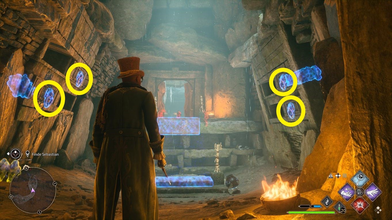 Hogwarts Legacy Im Schatten des Relikts Sebastian finden, Onkel Solomon besiegen Eurogamer.de