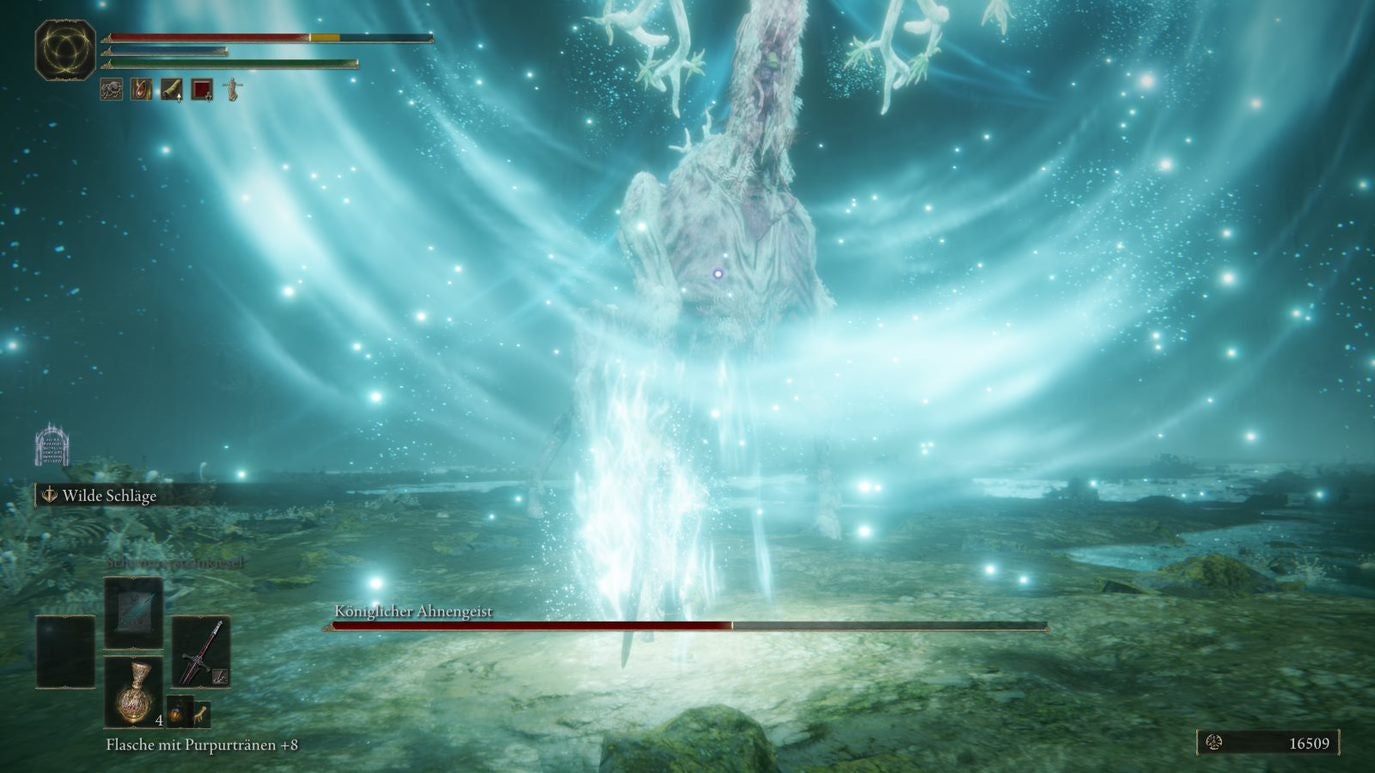 Elden Ring 6 Feuer in Nokron finden, Boss Königlicher Ahnengeist Eurogamer.de