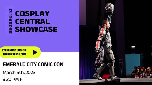 Livestream the Cosplay Central Showcase panel from ECCC '23