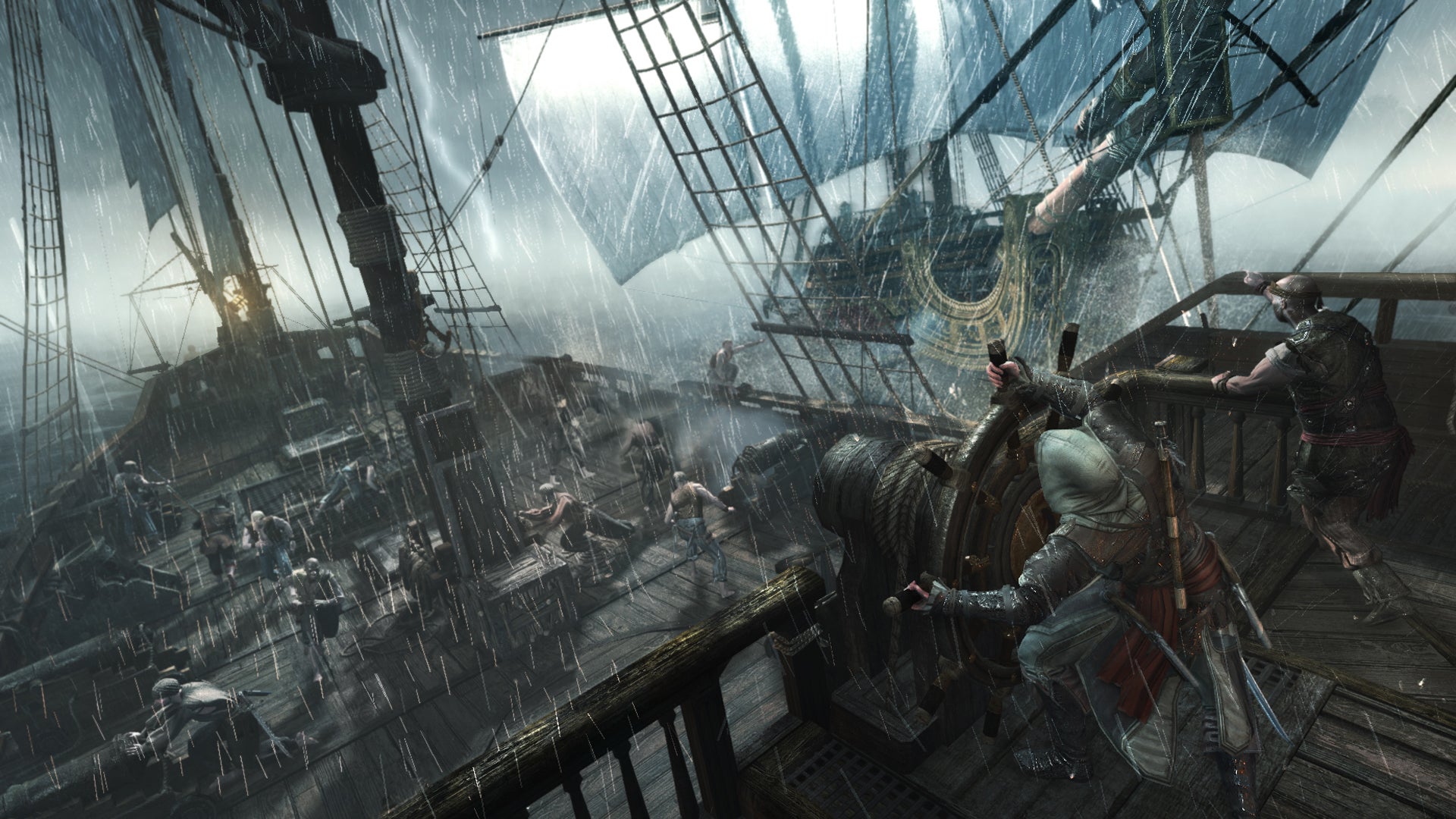 Assassin's Creed IV Black Flag Ship Ultra HD Desktop Background Wallpaper  for : Widescreen & UltraWide Desktop & Laptop : Multi Display, Dual Monitor  : Tablet : Smartphone