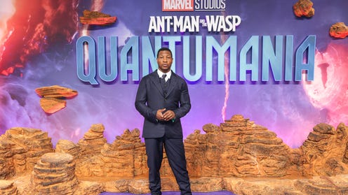 Jonathan Majors at the Ant-Man and the Wasp: Quantumania premiere