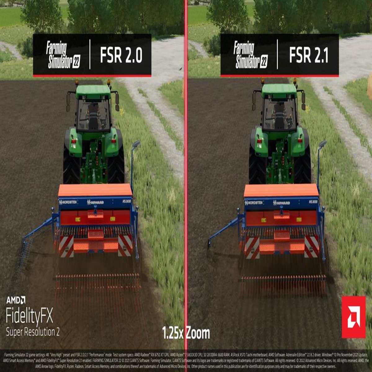Farming Simulator 22  4K NVIDIA DLSS Comparison 