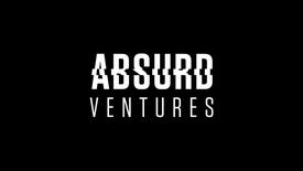 Logo for Absurd Ventures - the name of the company in white text on a black background