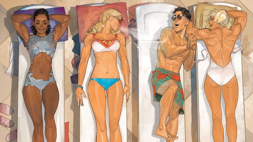 Action Comics Swimsuit Cover