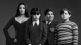 The Addams Family from Wednesday