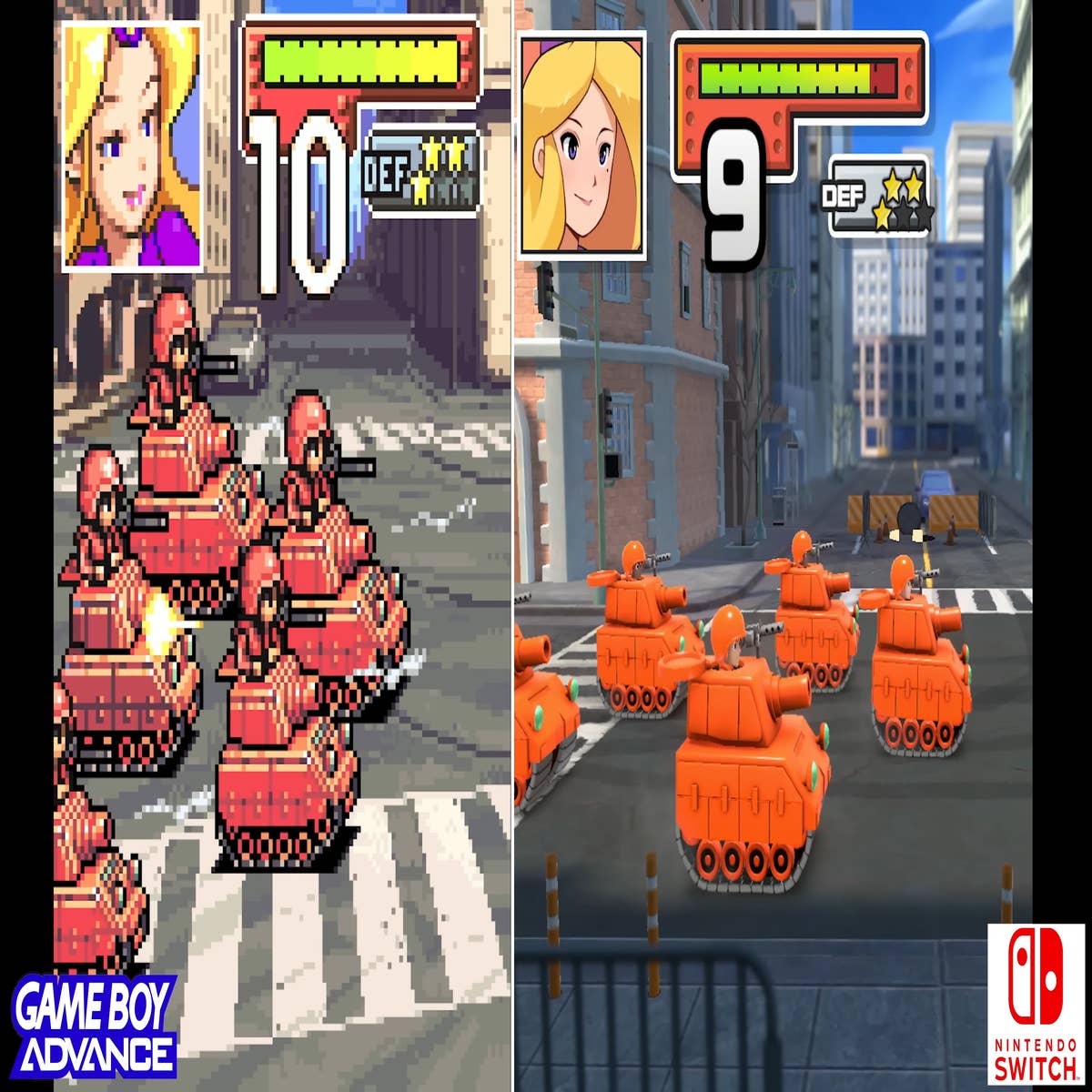 Nintendo is remastering the first two Advance Wars games for the