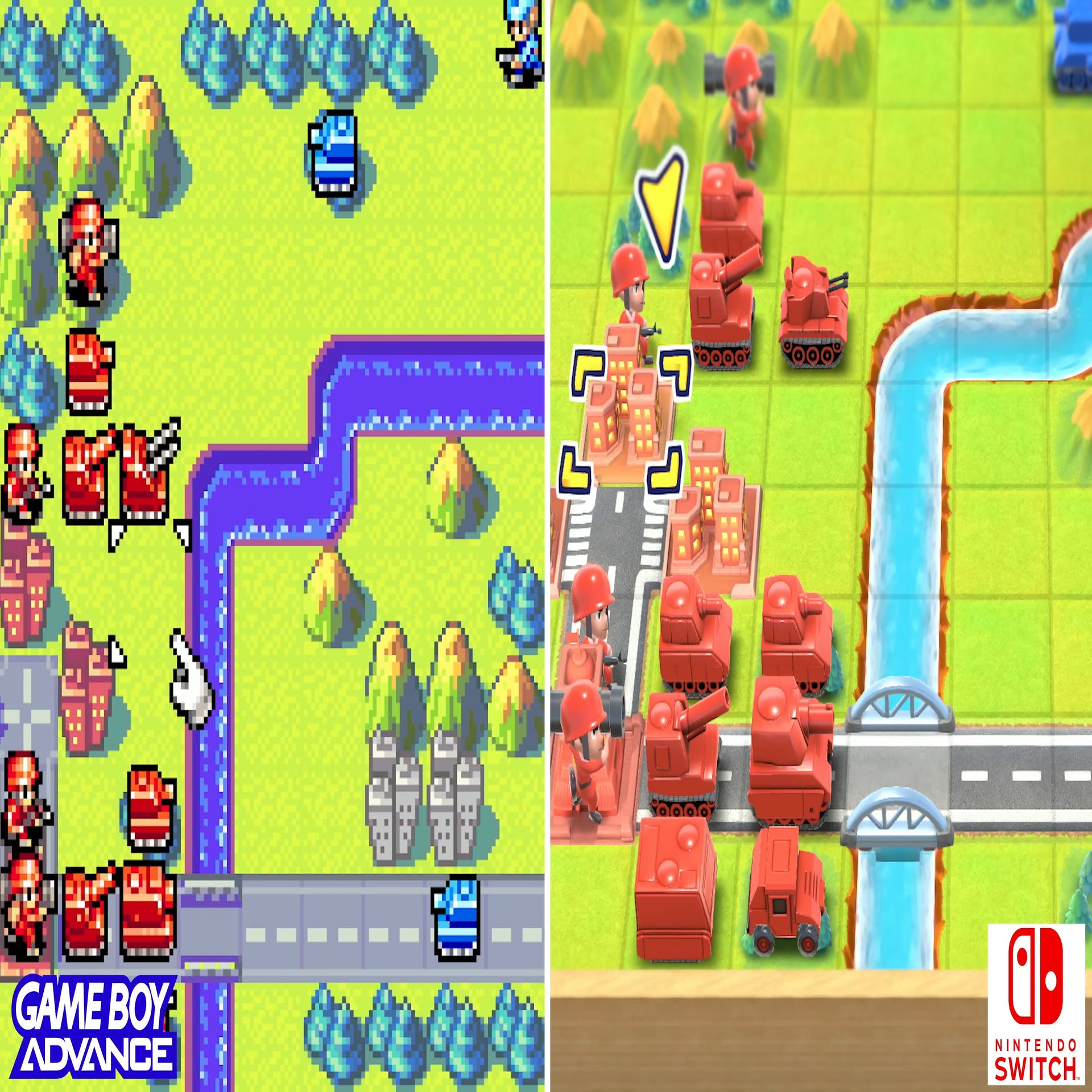 Advance Wars 1+2 Re-Boot Camp: an disappointing enjoyable tempered by visuals remake
