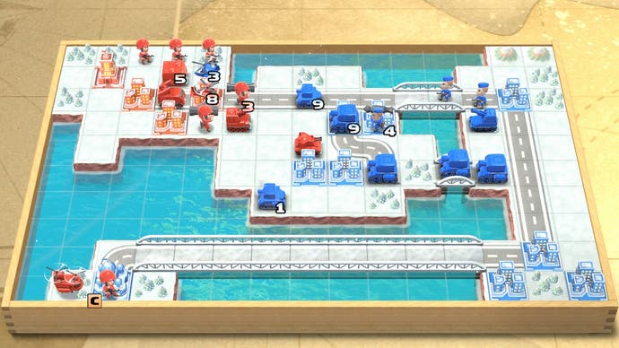 Advance Wars cold
