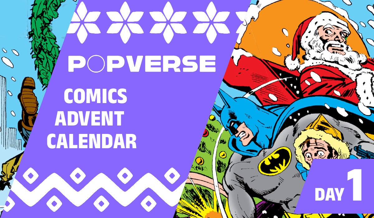 Day 1 in the Popverse Comics Advent Calendar 2022 Popverse