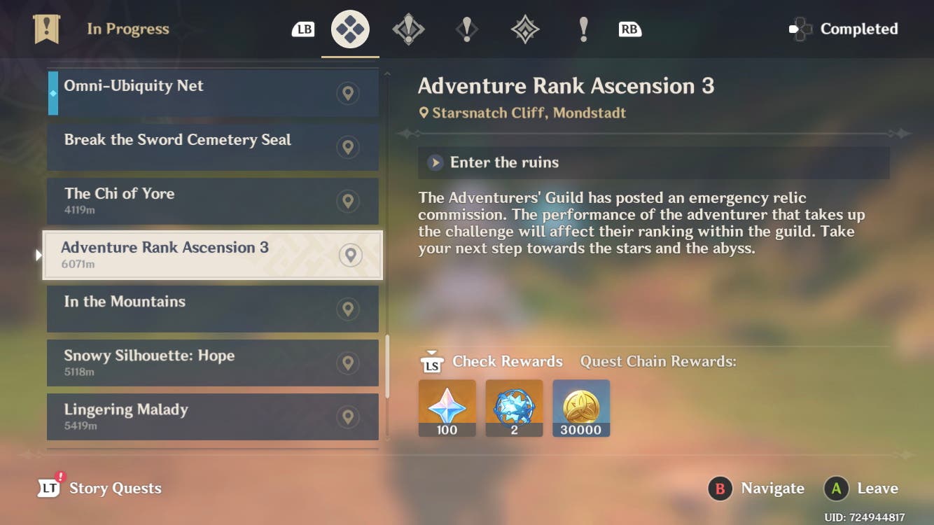 Adventure Rank Genshin Impact beginner’s guide for 2023, tips and tricks | Eurogamer.net