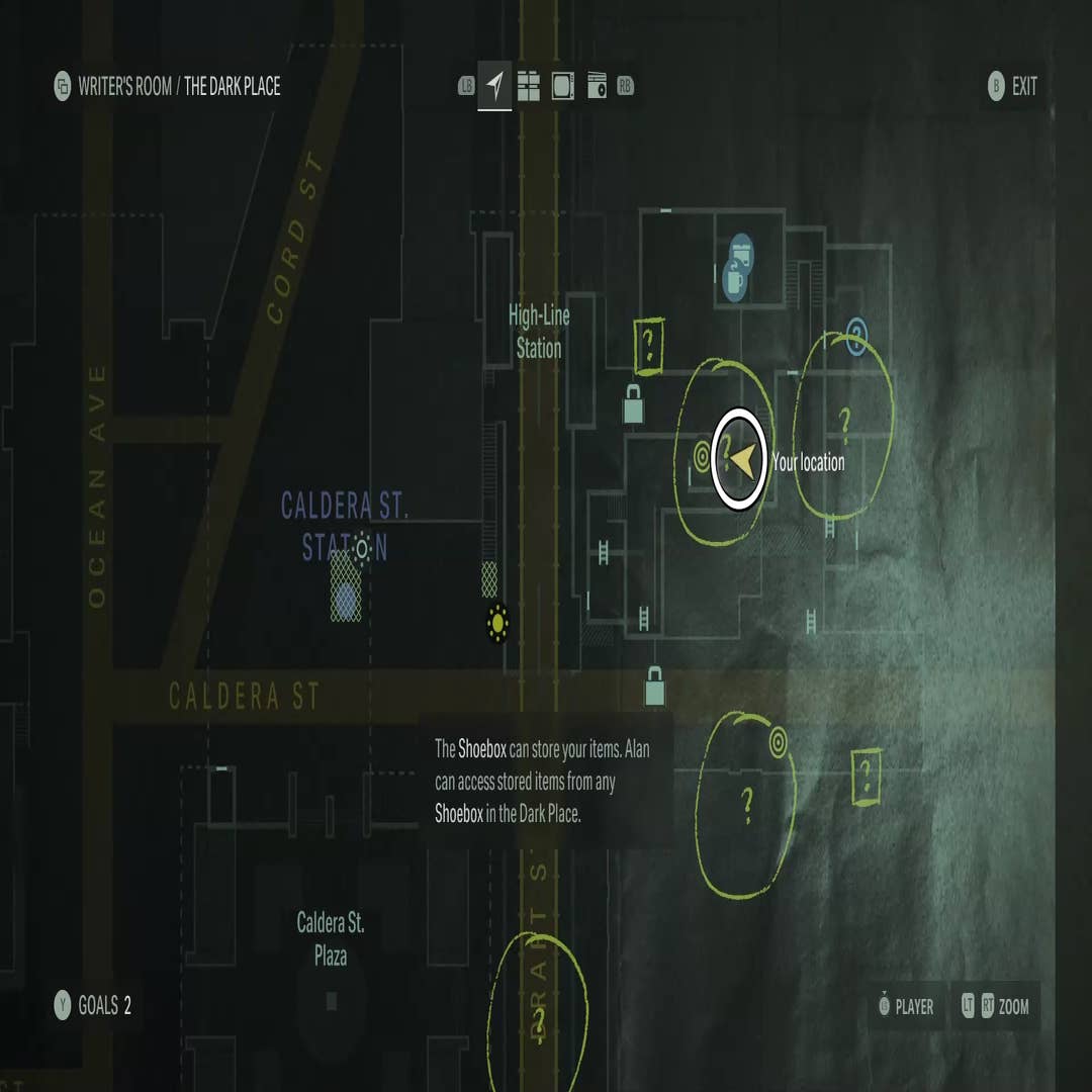 All Alan Wake 2 Words of Power locations