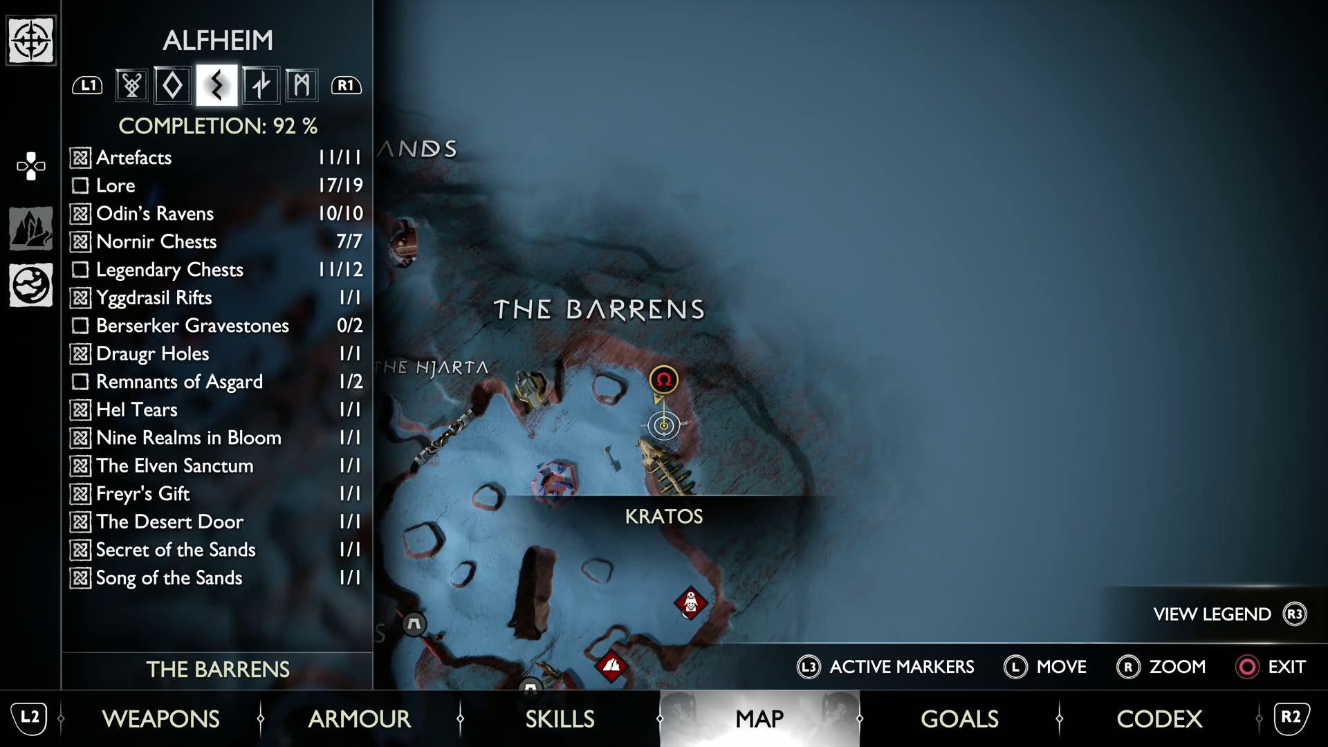 Raven Map Key God of War Ragnarök Odin's Ravens locations and rewards for 'Eyes of ...