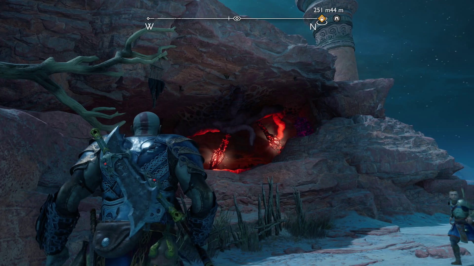 How to solve Alfheim Barrens southern cave Legendary Chest puzzle in