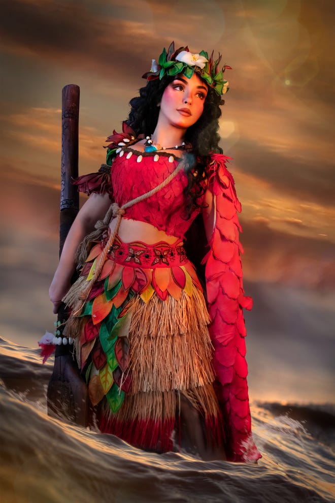 Alisyuon as Disney’s Moana