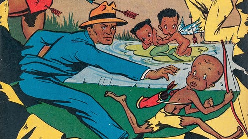 All-Negro Comics #1 detail