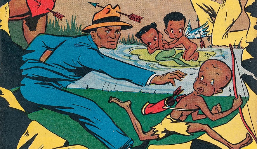 All-Negro Comics #1 detail