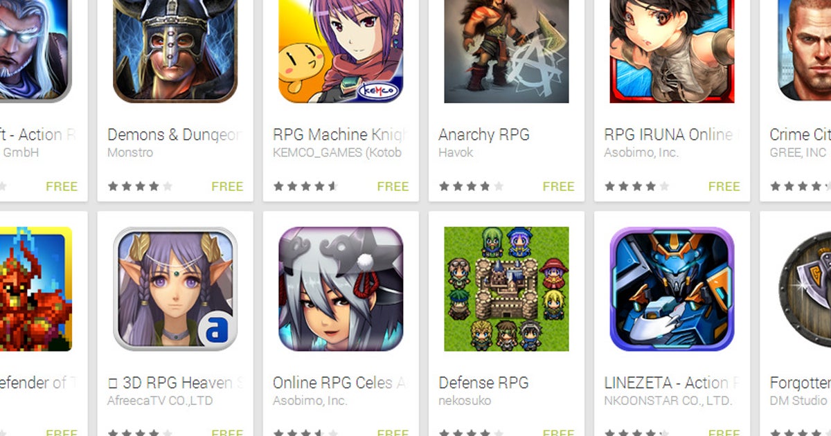 What Are The Best Android RPG Games? | VG247
