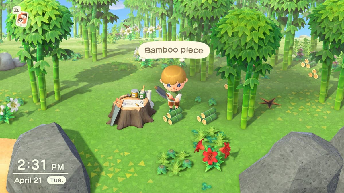 Animal Crossing New Horizons: How to Get Bamboo Pieces and Young Spring  Bamboo | VG247