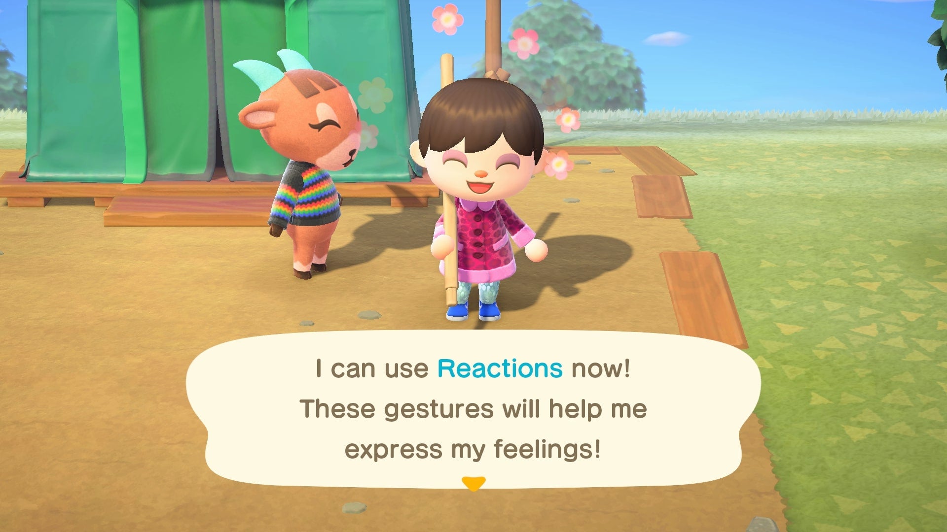 Animal Crossing New Horizons How to Unlock Reactions VG247