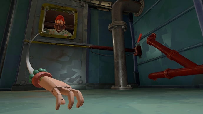 Piloting your puppet hand around a room you can't reach in Another Fisherman's Tale