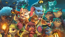 The announcement artwork for The Lost Legends of Redwall: The Scout Anthology