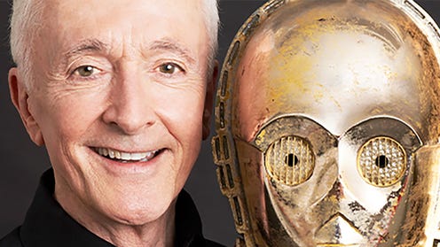 Anthony Daniels and C3P0
