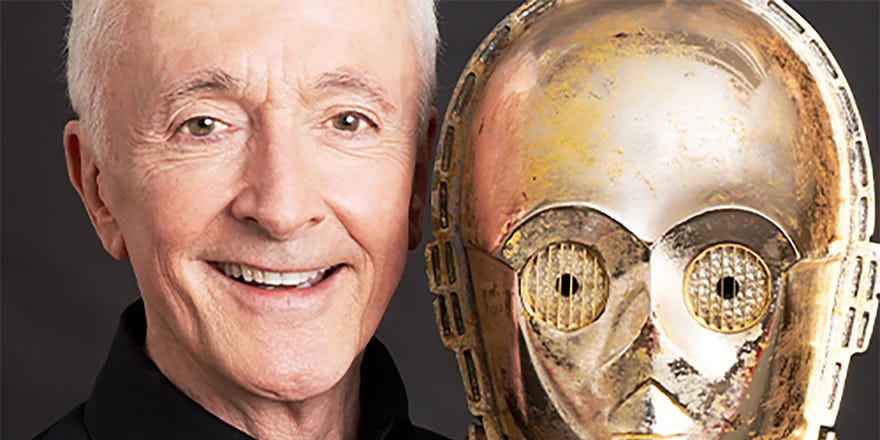 Anthony Daniels and C3P0