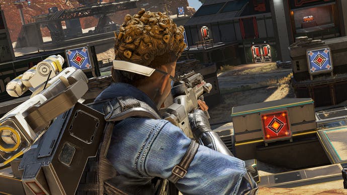 Apex Legends Arsenal Key Art Bangalore Firing Range