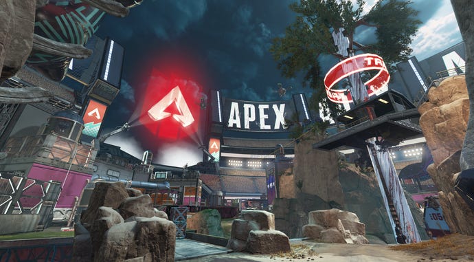 The new Thunderdome map in Apex Legends Season 20.