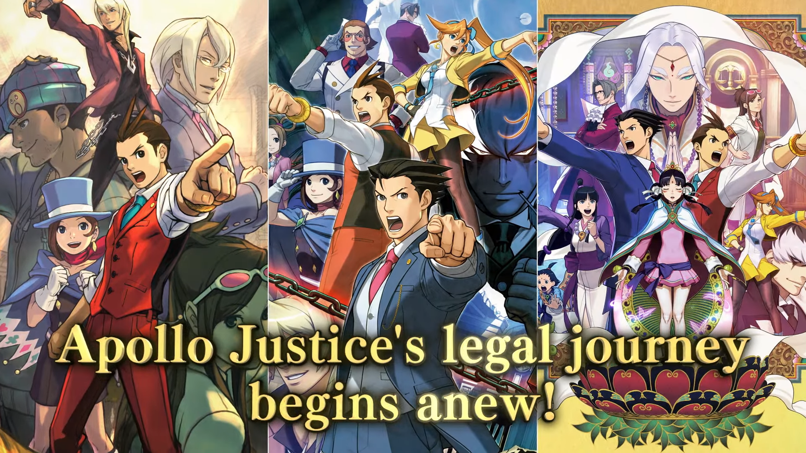 Apollo Justice: Ace Attorney Trilogy announced for PS4, Xbox One