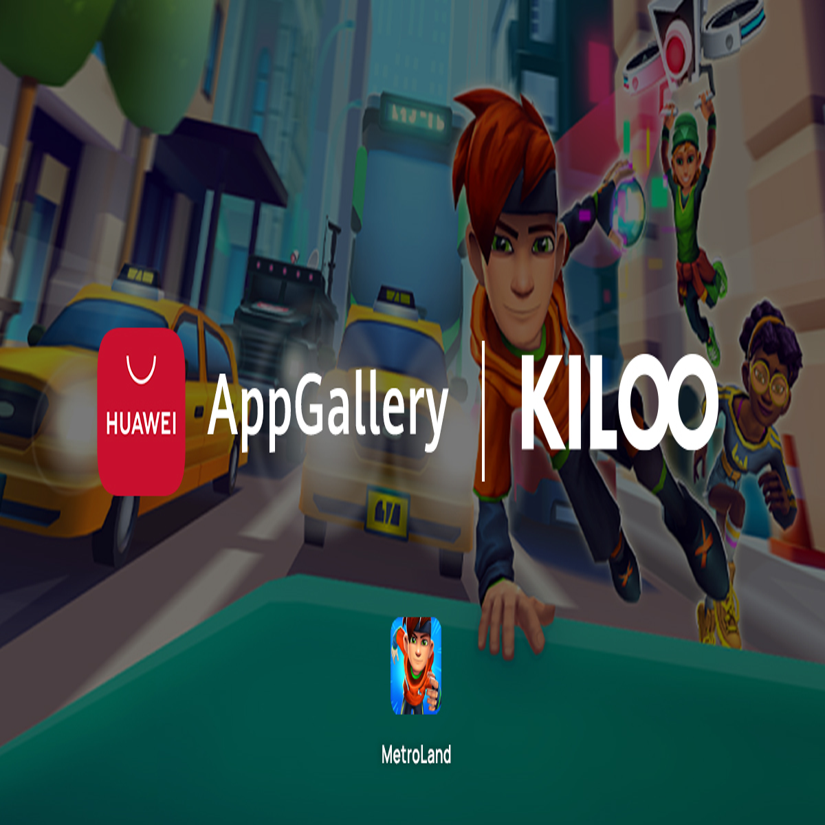 MetroLand is a new endless runner from Kiloo, co-developers of